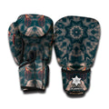Vintage Kaleidoscope Print Boxing Gloves