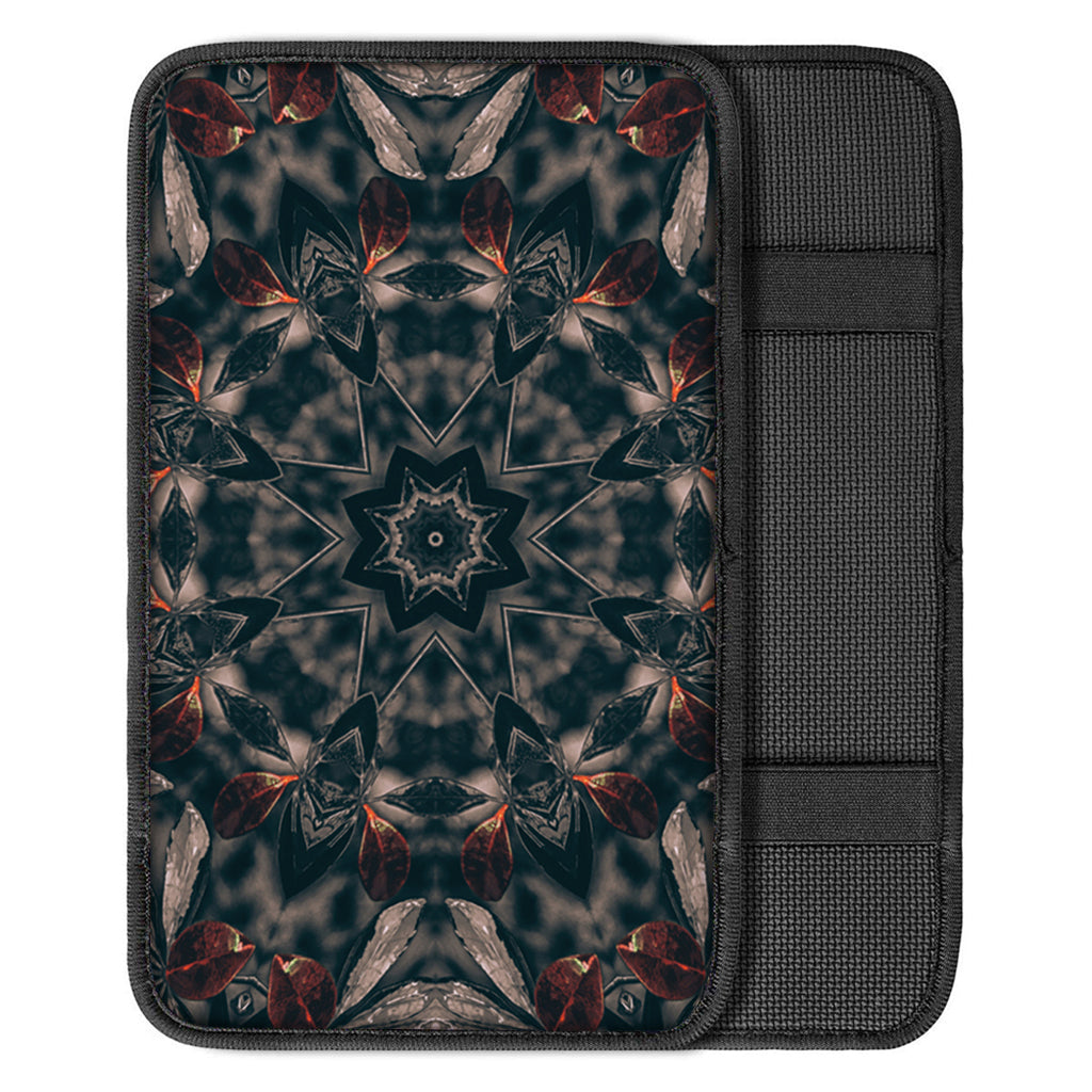 Vintage Kaleidoscope Print Car Center Console Cover