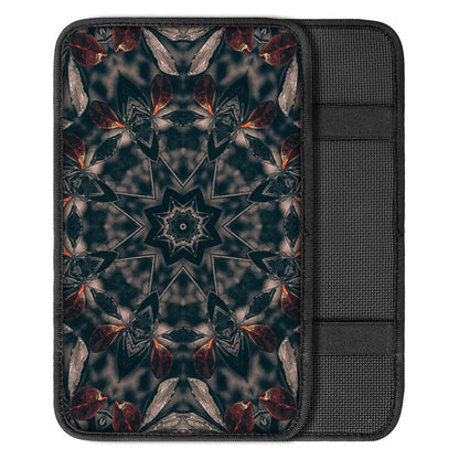 Vintage Kaleidoscope Print Car Center Console Cover