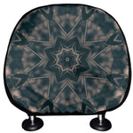 Vintage Kaleidoscope Print Car Headrest Covers