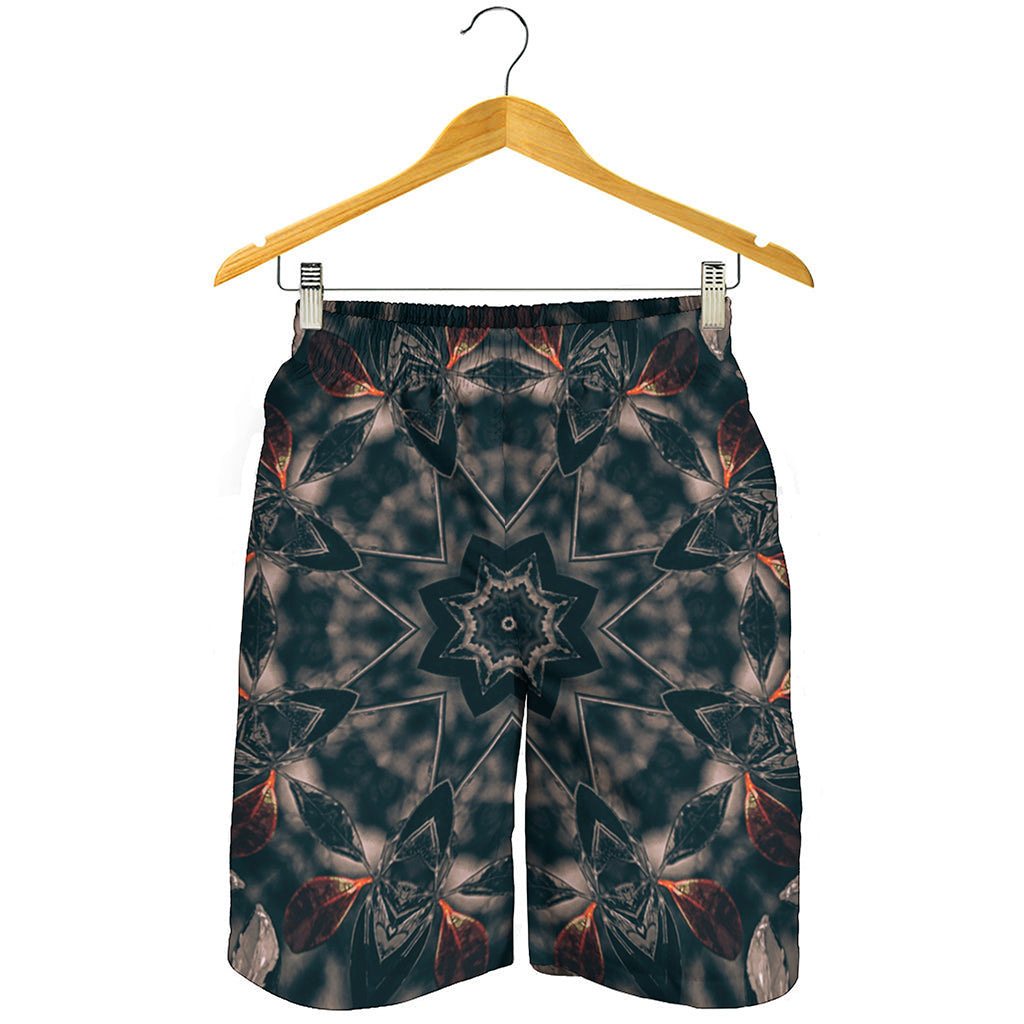 Vintage Kaleidoscope Print Men's Shorts