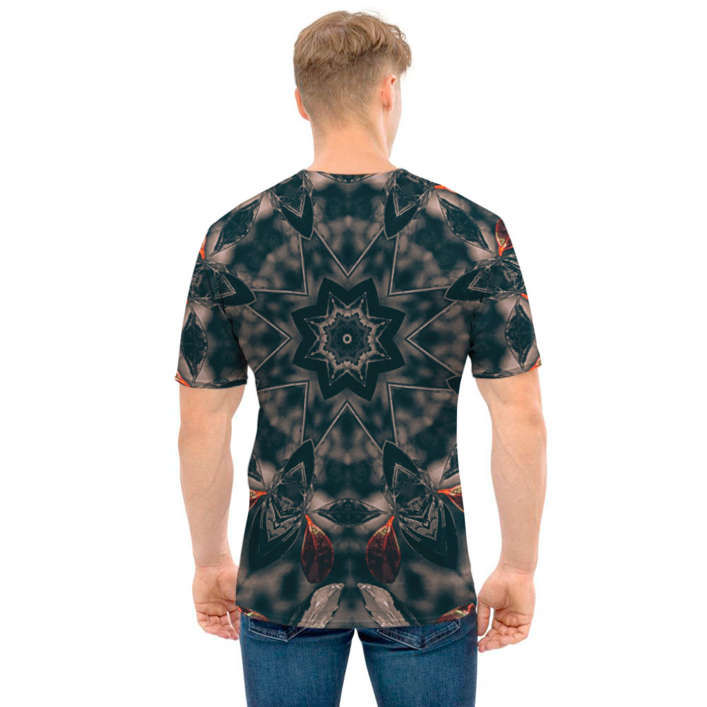 Vintage Kaleidoscope Print Men's T-Shirt