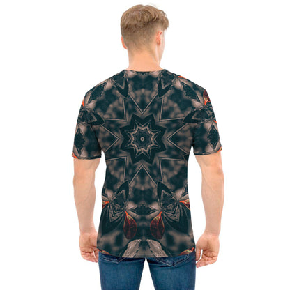 Vintage Kaleidoscope Print Men's T-Shirt