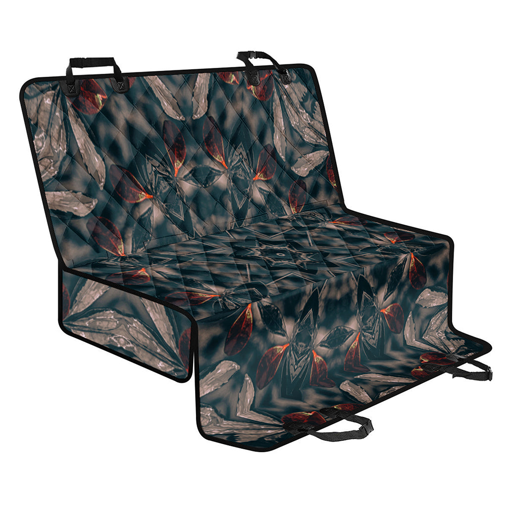 Vintage Kaleidoscope Print Pet Car Back Seat Cover