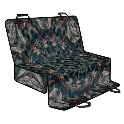 Vintage Kaleidoscope Print Pet Car Back Seat Cover