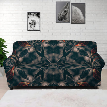 Vintage Kaleidoscope Print Sofa Cover