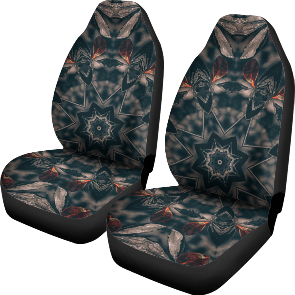 Vintage Kaleidoscope Print Universal Fit Car Seat Covers