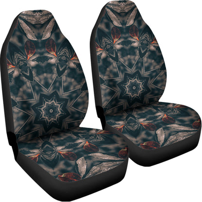 Vintage Kaleidoscope Print Universal Fit Car Seat Covers