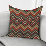 Vintage Knitted Pattern Print Pillow Cover
