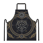 Vintage Leo Zodiac Sign Print Apron
