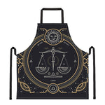 Vintage Libra Zodiac Sign Print Apron