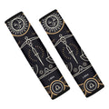 Vintage Libra Zodiac Sign Print Car Seat Belt Covers