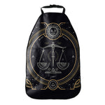Vintage Libra Zodiac Sign Print Car Seat Organizers