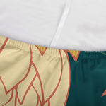 Vintage Lotus Pattern Print Sofa Cover