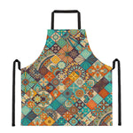 Vintage Mandala Bohemian Pattern Print Apron