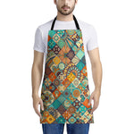 Vintage Mandala Bohemian Pattern Print Apron