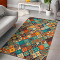 Vintage Mandala Bohemian Pattern Print Floor Mat