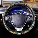Vintage Mandala Bohemian Pattern Print Car Steering Wheel Cover