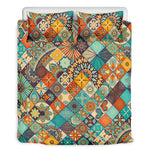 Vintage Mandala Bohemian Pattern Print Duvet Cover Bedding Set