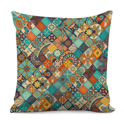 Vintage Mandala Bohemian Pattern Print Pillow Cover