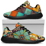 Vintage Mandala Bohemian Pattern Print Sport Shoes GearFrost