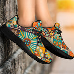 Vintage Mandala Bohemian Pattern Print Sport Shoes GearFrost