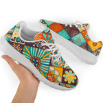 Vintage Mandala Bohemian Pattern Print Sport Shoes GearFrost