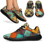 Vintage Mandala Bohemian Pattern Print Sport Shoes GearFrost