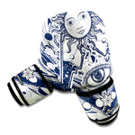 Vintage Masonic Freemasonry Print Boxing Gloves