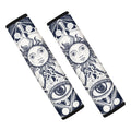 Vintage Masonic Freemasonry Print Car Seat Belt Covers