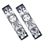 Vintage Masonic Freemasonry Print Car Seat Belt Covers