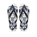 Vintage Masonic Freemasonry Print Flip Flops