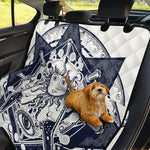 Vintage Masonic Freemasonry Print Pet Car Back Seat Cover