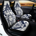 Vintage Masonic Freemasonry Print Universal Fit Car Seat Covers