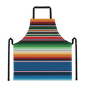 Vintage Mexican Blanket Pattern Print Apron