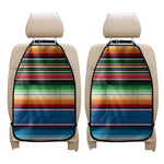 Vintage Mexican Blanket Pattern Print Car Seat Organizers