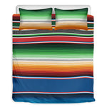 Vintage Mexican Blanket Pattern Print Duvet Cover Bedding Set