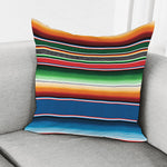 Vintage Mexican Blanket Pattern Print Pillow Cover