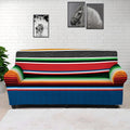 Vintage Mexican Blanket Pattern Print Sofa Cover
