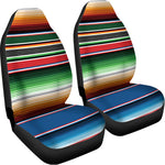 Vintage Mexican Blanket Pattern Print Universal Fit Car Seat Covers