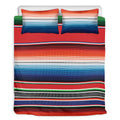 Vintage Mexican Serape Pattern Print Duvet Cover Bedding Set