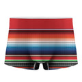 Vintage Mexican Serape Pattern Print Men's Boxer Briefs
