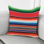 Vintage Mexican Serape Pattern Print Pillow Cover