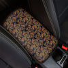Vintage Monarch Butterfly Pattern Print Car Center Console Cover