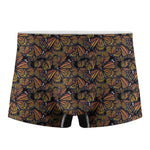 Vintage Monarch Butterfly Pattern Print Men's Boxer Briefs