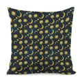Vintage Moon And Sun Pattern Print Pillow Cover