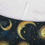 Vintage Moon And Sun Pattern Print Sofa Cover