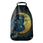 Vintage Moon And Sun Print Car Seat Organizers
