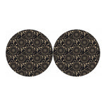 Vintage Native Dream Catcher Print Car Coasters