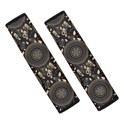 Vintage Native Dream Catcher Print Car Seat Belt Covers